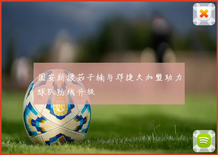 国安新援茹子楠与邓捷夫加盟助力球队防线升级